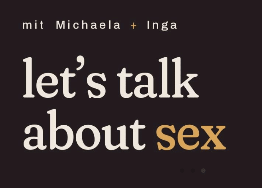 Lets Talk about Sex