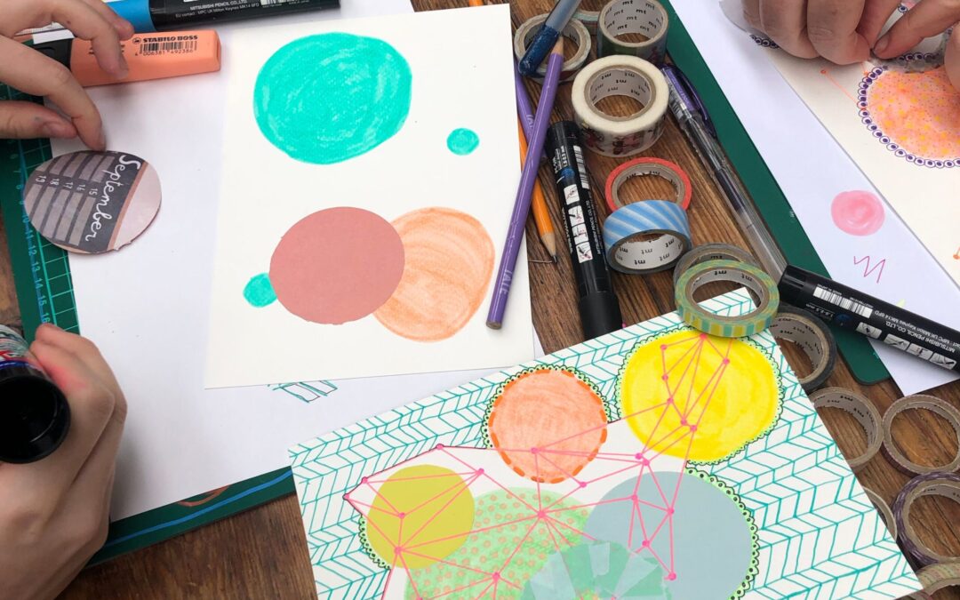Create An Abstract Collage Art Class