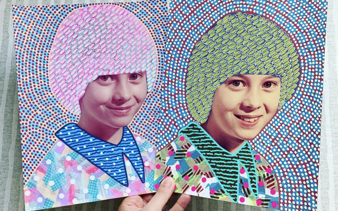 Collage Nostalgia Art Class